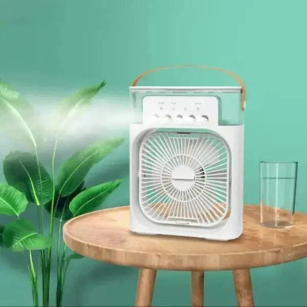 "❄️ Mini Portable Air Cooling Fan 🌬️
